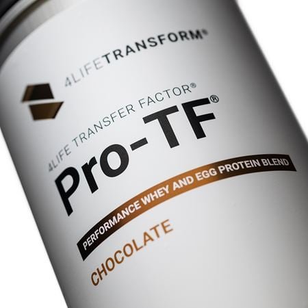 Pro-TF® Chocolate Bottle Macro Image