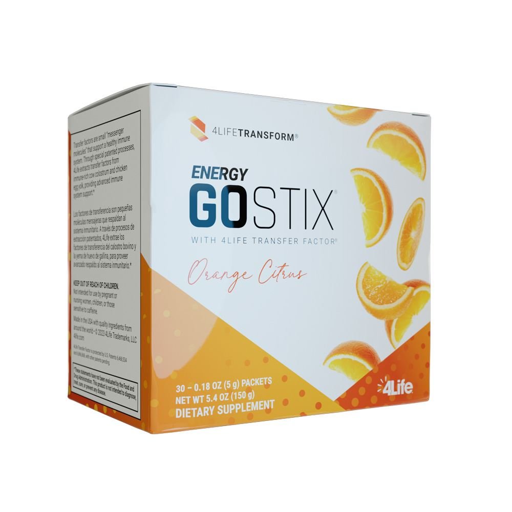Energy Go Stix™ Orange Citrus 4LifeTransform Energy Go Stix™ Orange Citrus Box Image