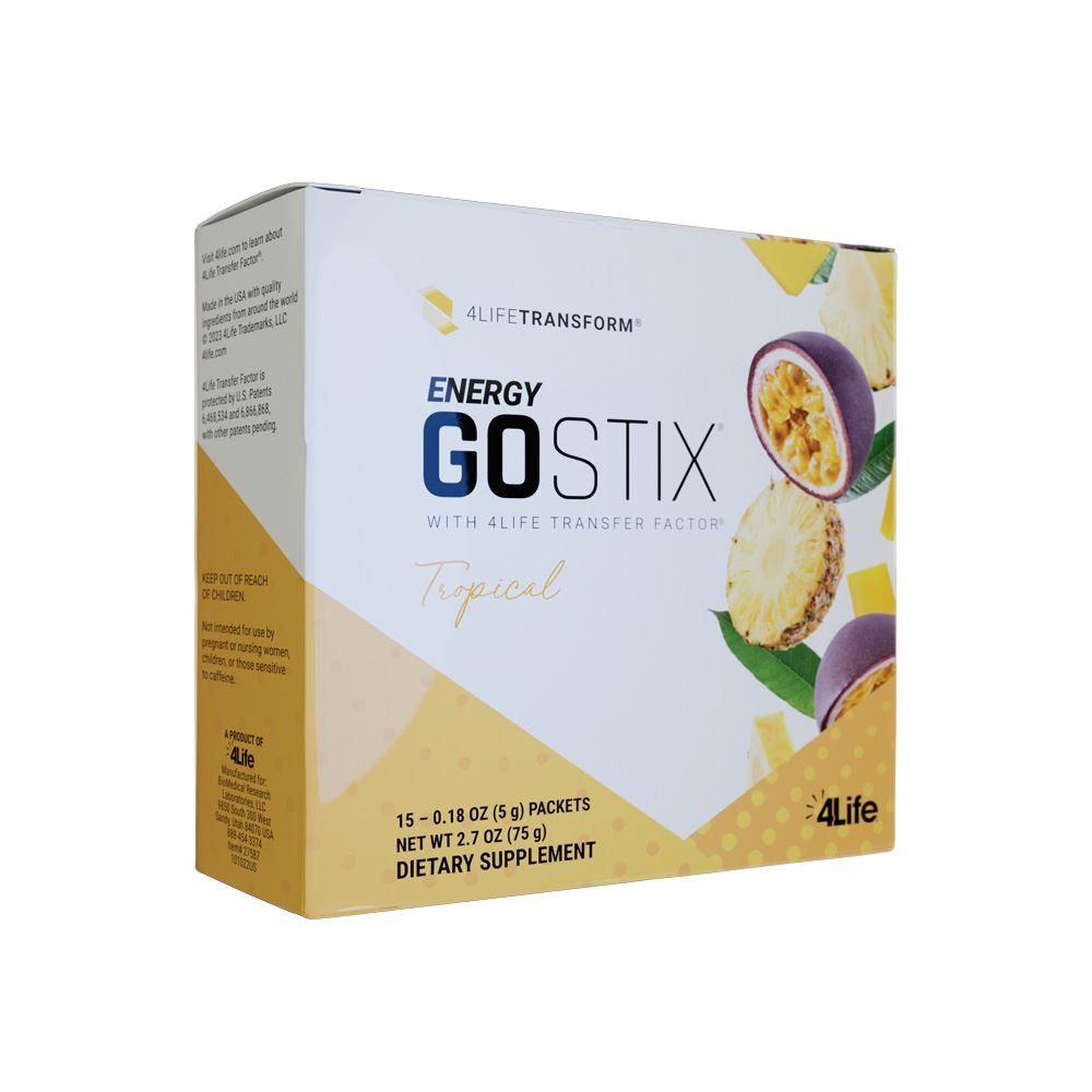 Energy Go Stix™ Tropical 4LifeTransform Energy Go Stix™ Tropical Box Image